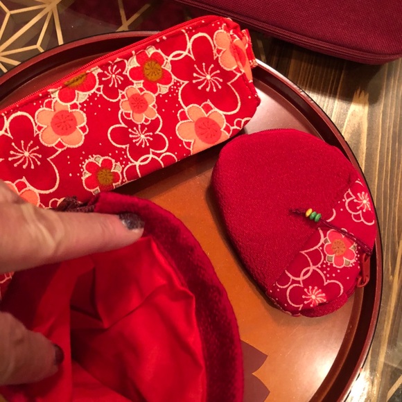 Cosmetic Bags Set of 3 Made in Japan - Picture 3 of 8